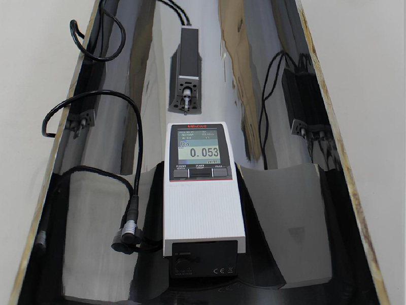 日本三豐粗糙度儀，粗糙度可根據客戶需求達到3S Ra≤0.6um、1S Ra≤0.3um